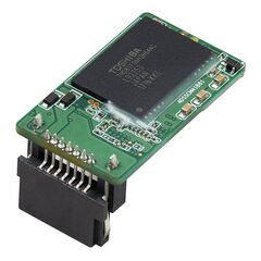 Флэш-диск SATADOM-SH (Type C) 32GB, серия 3SE4 (SLC), −40…+85°C, питание через кабель, Объем: 32 GB, Тип питания: через внешний кабель или Pin 8, Рабочая температура: -40…+85°C, Чипы флэш-памяти: Kioxia SLC, Каналов ввода-вывода: 2  – ТА