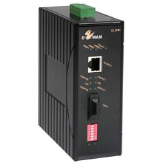 EL1141-20B, медиаконвертер 100FX MM 2км ST с МЭК61850, Порты 10/100Base-TX: 1, Порты 100Mbit оптика: Multi-mode (1 порт), Дальность передачи FX: 2 км, Оптические разъемы FX: ST  – ТА