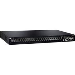 L2 коммутатор 24×100BASE-SFP + 4×Gigabit TX/SFP, 48 VDC, Порты 10/100Base-TX: −, Порты 100Mbit оптика: SFP (24 порта), Дальность передачи FX: −, Оптические разъемы FX: mini-GBIC, Питание: 48 VDC  – ТА