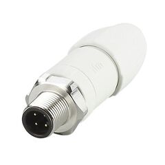 Прямой разъем M12 "папа" (4 pin) с клеммами, Исполнение разъема 1: прямой  – ТА
