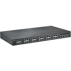 L2 коммутатор 24×100TX + 4×Gigabit TX/SFP, 2×220 VAC, Порты 10/100Base-TX: 24, Порты 100Mbit оптика: −, Дальность передачи FX: −, Оптические разъемы FX: −, Питание: 2× 220 VAC  – ТА