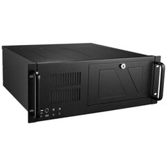 Корпус 4U 19" для мат. плат, БП 500 Вт, черный, Цвет: черный, Комплектный блок питания: 500 Вт, Модификация: для материнских плат ATX  – ТА