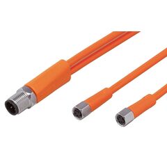 Y-разветвитель M12 "папа" (4 pin) → 2×M8 "мама" (4 pin), 0.6 м  – ТА