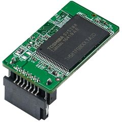 Флэш-диск SATADOM-SH (Type C) 32GB, серия 3ME4 (MLC), 0…+70°C, питание через SATA Pin7, Объем: 32 GB, Тип питания: через SATA Pin 7 или Pin 8, Рабочая температура: 0…+70°C, Каналов ввода-вывода: 1  – ТА