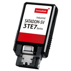 Флэш-диск SATADOM-SV 256GB, серия 3TE7 (TLC BiCS3), 0…+70°C, питание через кабель, Объем: 256 GB, Тип питания: через внешний кабель или Pin 8, Модификация: в корпусе, Рабочая температура: 0…+70°C, Чипы флэш-памяти: Kioxia BiCS3, Каналов ввода-вывода: 2  – ТА