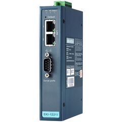 Шлюз Modbus 1×RS-422/485 (изол.) в 2×Ethernet, −40…+80°C, Всего COM-портов: 1, Тип портов: RS-422/485 с изоляцией, Рабочая температура: -40…+80°C  – ТА