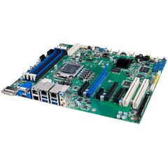 Серверная мат. плата ATX с W480E для Core i Gen.10 / Xeon W с 2×LAN, Порты Gigabit TX: 2  – ТА