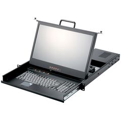 KVM-консоль AMK504, SR монитор 17.3" 800 нит, 4 входа DP+USB+Audio, Яркость: 800 нит, Сенсорный экран: нет, Интерфейс: DP+USB+Audio, KVM-переключатель: 4 порта, Питание: 220 VAC  – ТА