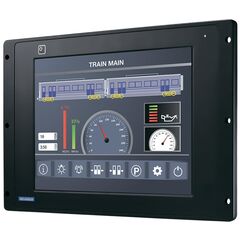 ITA-8120-L01, панельный ПК EN50155 с Atom x7-E3950, 1 кнопка, 24/48 VDC, Диагональ экрана: 12.1", Яркость: 600 нит, Клавиатура: 1 кнопка Power/Reset, Питание: 24/48 VDC  – ТА