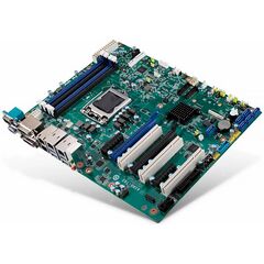 Серверная мат. плата ATX с C236 для Core i/Xeon E3 Gen.6/7 с 4×LAN, 6×COM, 2×DVI, Порты Gigabit TX: 4  – ТА