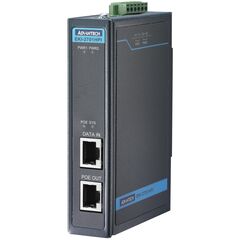 Инжектор PoE+ для Gigabit Ethernet, 2×24…48 VDC, −40…+75°С  – ТА