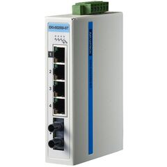ProView коммутатор 4×100TX + 1×100FX SM ST, −40…+75°С, Порты 10/100Base-TX: 4, Порты 100Mbit оптика: Single-mode (1 порт), Оптические разъемы FX: ST  – ТА