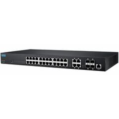 Неуправляемый коммутатор 24×Gigabit TX + 4×Gigabit SFP/Combo TX, 220 VAC  – ТА