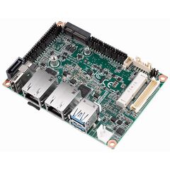 Одноплатный компьютер Pico-ITX с Atom E3930, 4GB / 32GB, MiniPCIe, −40…+85°С, Установленный CPU: Atom x5-E3930, Установленное ОЗУ: 4 GB, Установленный накопитель: 32 GB eMMC, Модификация: слот Mini-PCIe  – ТА