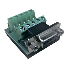 Переходник c DB9-F на винтовые клеммы (10-pin)  – ТА