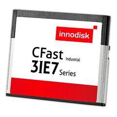 Флэш-диск CFast 20GB, серия 3IE7 (Ultra iSLC), 0…+70°C, Объем: 20 GB, Рабочая температура: 0…+70°C, Чипы флэш-памяти: Innodisk BiCS5, Каналов ввода-вывода: 1  – ТА
