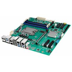 Мат. плата µATX с H610E для Core i Gen.12/13 с 1×LAN, 6×COM, quad display, Модификация: H610E, 1×LAN, 4×SATA, 8×USB  – ТА