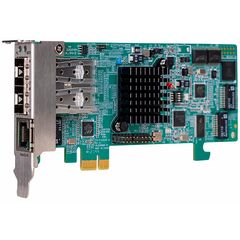 Плата Gigabit Ethernet (2 порта SFP) с PTP, PRP, HSR, формат PCIe x1 LP  – ТА