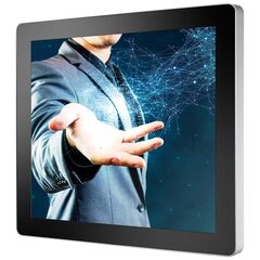 Монитор 15" 250 нит, VGA + DVI, мультитач, 12VDC, Диагональ экрана: 15"  – ТА