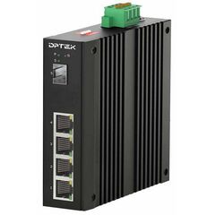Неуправляемый коммутатор 4TX PoE + 1×SFP, −40…+75°С  – ТА