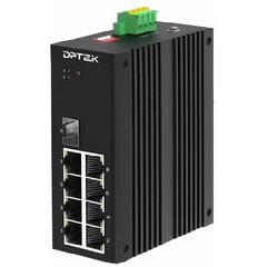 Неуправляемый коммутатор 8TX PoE + 1×SFP, −40…+75°С  – ТА