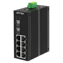Управляемый L2 коммутатор 8TX + 2×2.5G SFP, −40…+75°С  – ТА