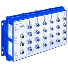 OCTOPUS 24M-8PoE: управляемый L2 PoE коммутатор 24×10/100TX (М12), −40…+70°С  – ТА