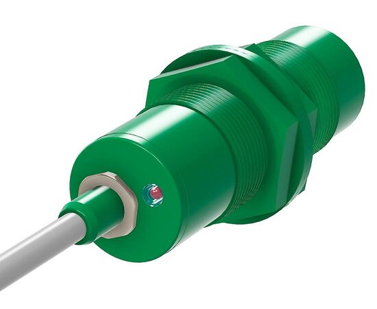 Индуктивный датчик M30×89 (Sn=15 мм), PNP "ИЛИ", 24 VDC, кабель 2 м, −25…+100°C, Монтажное исполнение: неутапливаемое, Функция выхода: НО+НЗ, Электрическое исполнение: PNP, Модификация: до +100°C, Электрическое подключение: кабель, Длина кабеля: 2 м, фото 3  – ТА