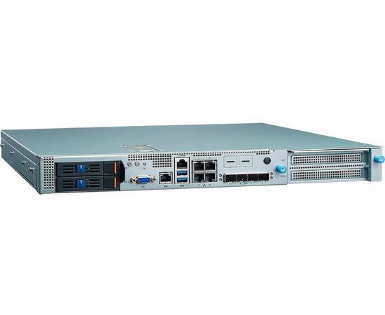 Серверная платформа 1U с Xeon D-2177NT, 2 Hot-swap отсека 2.5" SATA/SAS, 4×10G SFP+, 4×1GbE, резервированный БП 550 Вт, фото 3  – ТА