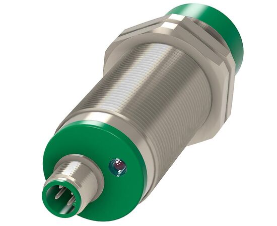 Индуктивный датчик M30×99 (Sn=15 мм), NPN "НО", 24 VDC, разъем M12, Тип напряжения: DC, Монтажное исполнение: неутапливаемое, Функция выхода: НО, Электрическое исполнение: NPN, Защита выхода: тактовая, Модификация: стандарт, Электрическое подключение: разъем M12, фото 3  – ТА