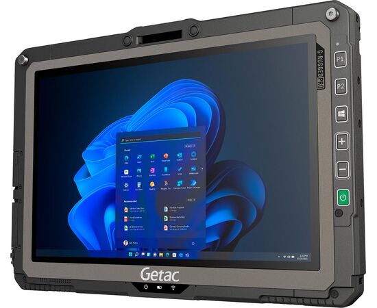 Защищенный 10.1" планшет Getac UX10 G3 IP (для гигиенических применений) с ручкой: ЦП Core i5-1235U, 8GB ОЗУ / 256GB SSD, WiFi + BT, сканер штрихкодов, активный стилус, Win11, Установленный CPU: Intel Core i5-1235U до 4.4 ГГц, Установленное ОЗУ: 8 GB, Установленный накопитель: 256 GB NVMe, Экран: WUXGA+дигитайзер, Модули связи: WiFi+BT, Доп. интерфейсы: −, Считыватели: −, Сканер штрихкодов: есть, Батареи: 46.6 Wh, Веб-камера (фронтальная): 5МП fixed-focus, Модификация: с ручкой, фото 3  – ТА