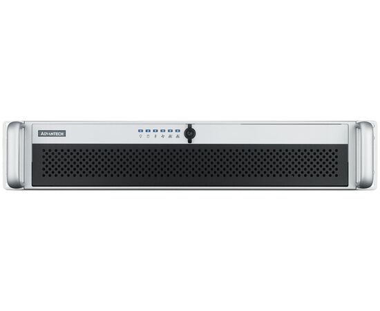 Корпус промышленного сервера 2U 19" для материнских плат ATX и Riser Card, 4 hot-swap отсека, БП 350 Вт, Цвет: черный, Комплектный блок питания: 350 Вт, фото 3  – ТА