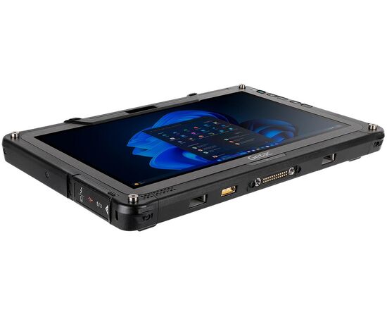 Защищенный 11.6" планшет Getac F110 G7: ЦП Core i7-1355U, 16GB ОЗУ / 512GB SSD, WiFi + BT, Win11, Установленный CPU: i7-1355U, RAM/SSD: 16GB/512GB, Экран: FullHD+TS, Модули связи: WiFi+BT, Доп. интерфейсы: −, Модификация: −, Батареи: 2×30.6 Wh, фото 4  – ТА