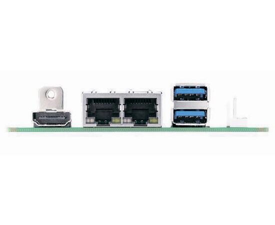 Одноплатный компьютер Pico-ITX с Atom x6211E, 4GB / 64GB, 2×LAN, −40…+85°С, Установленный CPU: Atom x6211E, Установленное ОЗУ: 4 GB, Установленный накопитель: 64 GB eMMC, фото 3  – ТА