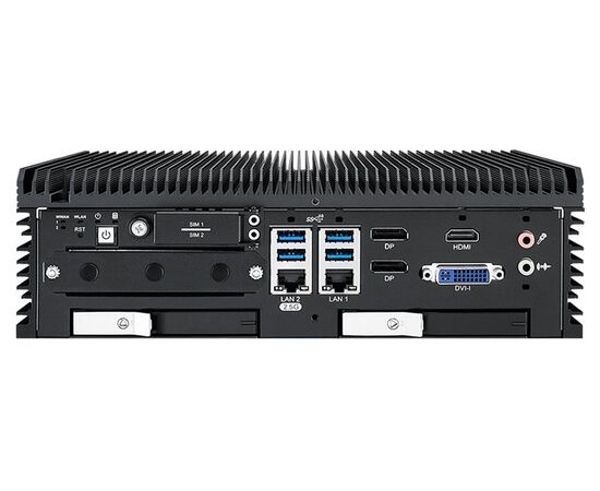 Встраиваемый промышленный компьютер на Core Ultra 200S (без CPU), 2×LAN, 4×COM, 6×USB, 16×GPIO, 2×2.5" SATA Hot-swap, фото 3  – ТА