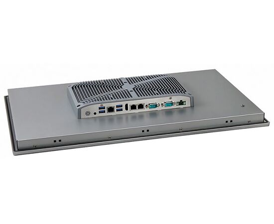 Промышленный панельный компьютер 21.5" с Celeron J6412, 4×USB, 2×RS-232/422/485, 3×2.5GbE LAN и мультисенсорным экраном, Диагональ экрана: 21.5", Соотношение сторон: 16:9, Сенсорный экран: ёмкостный, Установленный CPU: Celeron J6412, Материал передней рамки: алюминий анодир., фото 3  – ТА