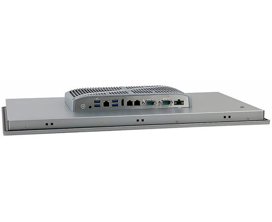 Промышленный панельный компьютер 21.5" с Celeron J6412, 4×USB, 2×RS-232/422/485, 3×2.5GbE LAN и мультисенсорным экраном, Диагональ экрана: 21.5", Соотношение сторон: 16:9, Сенсорный экран: ёмкостный, Установленный CPU: Celeron J6412, Материал передней рамки: алюминий анодир., фото 4  – ТА