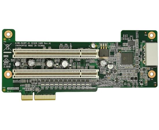 Райзер-карта 2U PCIe.x16 / PCIe.x4 -> 1×PCIe.x16 + 2 PCI, фото 4  – ТА