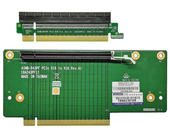 Райзер-карта 2U PCIe.x16 + PCI -> 1×PCIe.x16 + 2×PCI, фото 3  – ТА