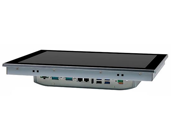 Промышленный панельный компьютер 15" с Core i3-8145U, 4×USB, 2×RS-232/422/485, 2×GbE LAN и мультисенсорным экраном, Диагональ экрана: 15", Соотношение сторон: 4:3, Сенсорный экран: ёмкостный мультисенсорный, Установленный CPU: i3-8145U, Материал передней рамки: алюминий анодир., фото 5  – ТА