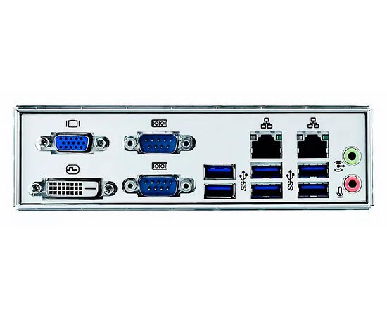 Промышленная материнская плата ATX для Core i Gen.10 (H420E/LGA1200) с VGA/DVI, 2×LAN, 6×COM, 4×PCI, Модификация: 2×LAN, 6×COM, 10×USB, M.2, фото 3  – ТА