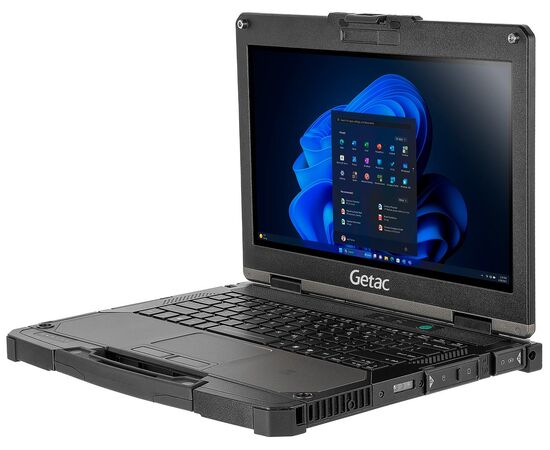 Защищенный ноутбук Getac B360G3: 13.3" FullHD, сенсорный, Ultra 5 225H, 16GB / 256GB, WiFi+BT+4G+GPS, LAN, RS-232+VGA, 2×USB+TB4, Win11, Установленный CPU: Ultra 5 225H, RAM/SSD: 16GB/256GB, Модули связи: WiFi+BT+4G+GPS, Доп. интерфейсы: RS-232+VGA, Модификация: −, фото 3  – ТА