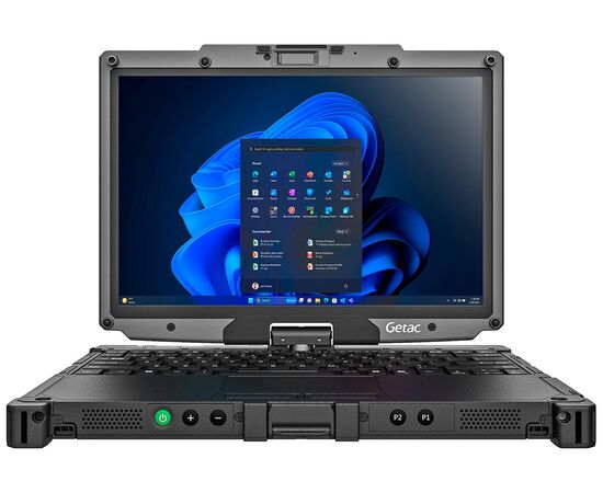 Защищенный ноутбук-трансформер Getac V120: 12.2" WUXGA, Ultra 5 225H, 16GB / 512GB, WiFi+BT, LAN, RS-232 + 3×USB + 2×TB4, Win11, Установленный CPU: Ultra 5 225H, RAM/SSD: 16GB/512GB, Модули связи: WiFi+BT, Доп. интерфейсы: USB-A + RS-232, Модификация: −, Батареи: 2×31.5 Wh, фото 3  – ТА
