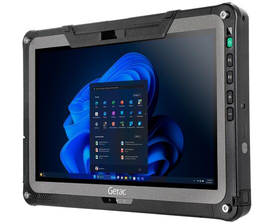 Защищенный 11.6" планшет Getac F110 G7: ЦП Core i5-1335U, 16GB ОЗУ / 256GB SSD, WiFi+BT+4G LTE+GPS+РЧ, RS-232+LAN, дигитайзер, Win11, Установленный CPU: i5-1335U, RAM/SSD: 16GB/256GB, Экран: FullHD+дигитайзер, Модули связи: WiFi+BT+4G+GPS+РЧ, Доп. интерфейсы: RS-232+LAN, Модификация: −, Батареи: 2×30.6 Wh, фото 3  – ТА