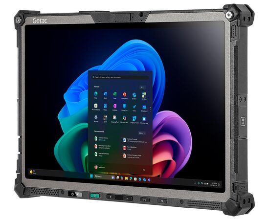 Защищенный 12.2" планшет Getac F120: ЦП Ultra 5 226V, 16GB ОЗУ / 256GB SSD, WiFi + BT + GPS + РЧ-выходы, LAN, стилус + кистевой ремешок, Win11, Установленный CPU: Ultra 5 226V, RAM/SSD: 16GB/256GB, Экран: WUXGA+TS, Модули связи: WiFi+BT+GPS+РЧ, Доп. интерфейсы: LAN, Модификация: −, Батареи: 2×31.5 Wh, фото 3  – ТА