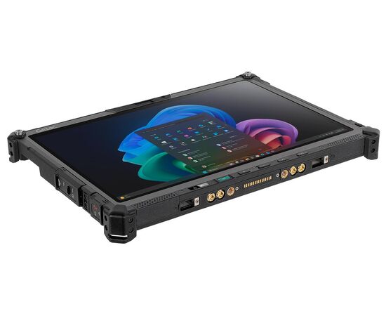 Защищенный 12.2" планшет Getac F120: ЦП Ultra 5 226V, 16GB ОЗУ / 256GB SSD, WiFi + BT, сканер штрихкодов, стилус + кистевой ремешок, Win11, Установленный CPU: Ultra 5 226V, RAM/SSD: 16GB/256GB, Экран: WUXGA+TS, Модули связи: WiFi+BT, Доп. интерфейсы: −, Модификация: сканер 1D/2D, Батареи: 2×31.5 Wh, фото 4  – ТА