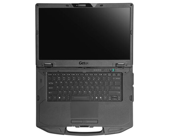 Защищенный ноутбук Getac S510: 15.6" FullHD, Ultra 7 155U, 16GB/256GB, WiFi+BT, порты VGA, RS-232, 2×LAN, Win11, Установленный CPU: Ultra 7 155U, RAM/SSD: 16GB/256GB, Экран: FullHD, Модули связи: WiFi+BT, Доп. интерфейсы: 2×LAN, Модификация: −, фото 4  – ТА