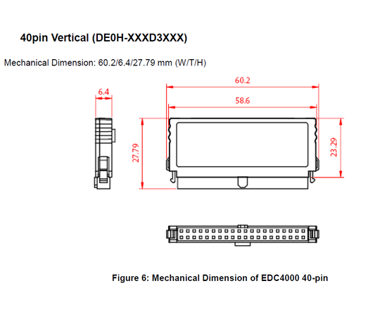 Флэш-диск IDE 1GB, 40-pin вертикальный, серия EDC 4000 (SLC), 0…+70°C, Объем: 1 GB, Рабочая температура: 0…+70°C, Каналов ввода-вывода: 2, фото 3  – ТА