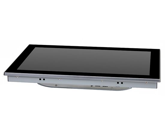 Промышленный панельный компьютер 15.6" с Celeron J1900, 4×USB, 2×RS-232/422/485, 2×GbE LAN и мультисенсорным экраном, Диагональ экрана: 15.6", Соотношение сторон: 16:9, Сенсорный экран: ёмкостный мультисенсорный, Установленный CPU: Celeron J1900, Материал передней рамки: алюминий анодир., фото 4  – ТА