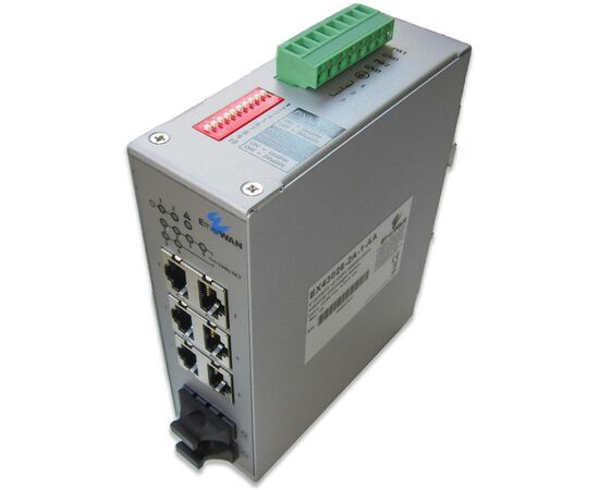 Коммутатор 6×100TX + 2×100FX MM 2км SC, −20…+60°С, Порты 10/100Base-TX: 6, Порты 100Mbit оптика: Multi-mode (2 порта), Дальность передачи FX: 2 км, Оптические разъемы FX: SC, фото 3  – ТА